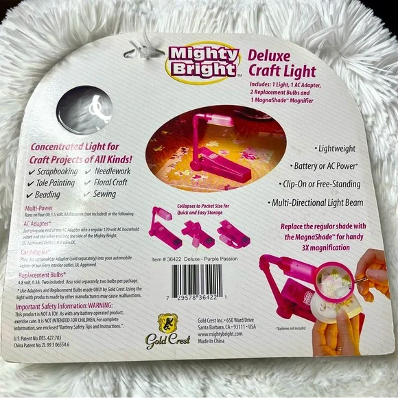 MIGHTY BRIGHT DELUXE CRAFT LIGHT - Picture 2 of 2